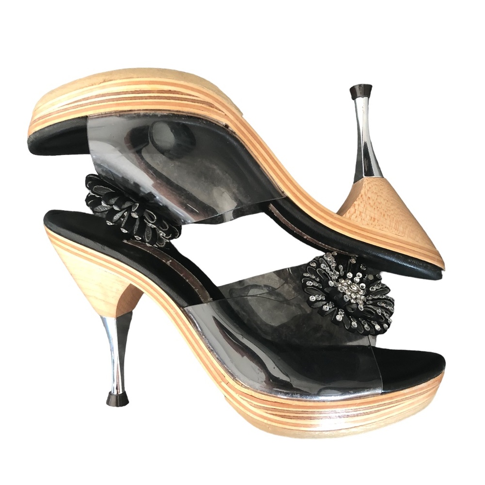Betsey Johnson Polly Mules - Picture 7 of 16
